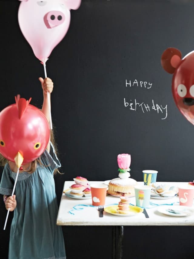 Balony w zwierzątka na przyjęcie urodzinowe