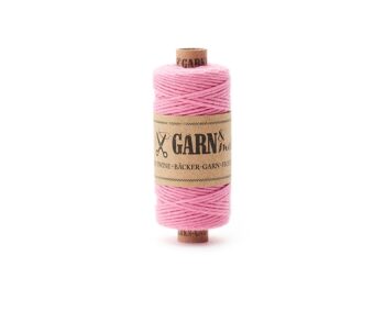 bawełniany sznurek jasno różowy